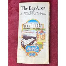 Vtg 1970's The Bay Area Bank & Trust Nassau Bay Clear Lake El Lago Map w/Space S picture