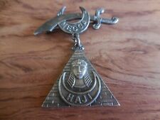 Mecca Haji ,Vintage Masonic medals By THE CG. BRAXMAR CO.  New York picture