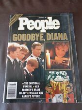 People Weekly Magazine Goodbye Diana 1997 picture