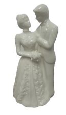 LENOX Wedding Promises Collection Bride & Groom 7” Cake Topper Porcelain  picture