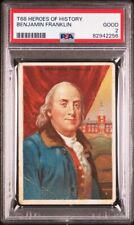 1911 T68 Heroes of History Benjamin Franklin PSA 2 picture