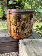 Antique Huntley & Palmers Circus Biscuit Tin c1893 picture