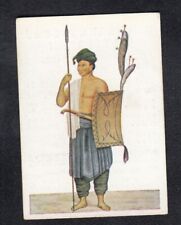 Vintage 1932 Ethnic Peoples Card BATAK Person PAKPAK North Sumatra Indonesia picture