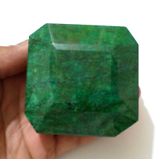 Amazing Brazilian Emerald Rare Size Faceted Emerald Shape 2360 Ct Loose Gemstone picture