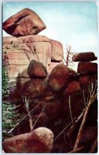 Postcard - Balanced Rock - Sherman Hill, Wyoming picture