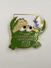Vintage 1980-81 Green Crab Severna Park Maryland 500 Lapel Pin picture