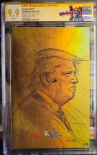 Covid Gold #1 1/25 Kyle Willis Donald Trump Amazing Sycophant Edition CGC SS 9.9 picture