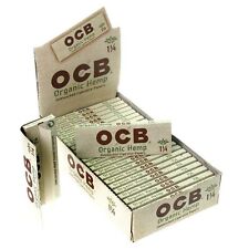 OCB® 2 X BOXES OF 24 BOOKLETS Organic Hemp Rolling Papers - 1 1/4