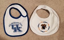 2 Kentucky Wildcats All Pro Baby Infant Newborn Cloth Bibs NCAA  picture