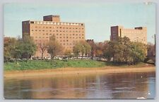 Harrisburg Pennsylvania, Harrisburg Hospital Susquehanna River, Vintage Postcard picture