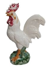 Vintage Napcoware Japan White Ceramic Rooster Figurine 9