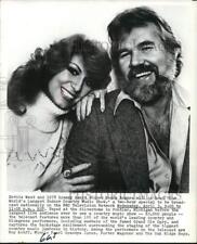 1978 Press Photo Singers Dottie West and Kenny Rogers, Country Music Show Hosts picture