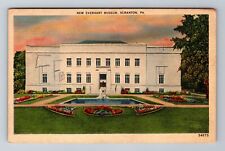 Scranton PA- Pennsylvania, New Everhart Museum, Antique, Vintage c1941 Postcard picture