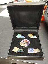 WDW Walt Disney World Merchandise Team Mickey Four Parks Cast  Boxed Pin Set picture