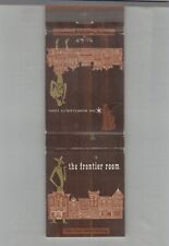 Matchbook Cover The Montclair Hotel Frontier Room St. Louis, MO picture