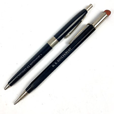 U.S. Government Advertising Mechanical Pencil & Ball Point Pen Vintage picture
