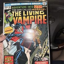 The Living Vampire 20 Feb Marvel Comic Book - Very Rare - Morbius - 02448 - MINT picture