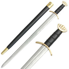 Medieval Noble Savage Brass Viking Battle War Sword Collectible Replica 40.50