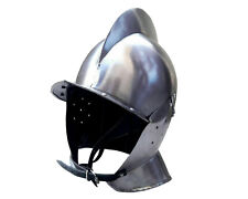 16Ga Medieval Knight European Burgonet Armour Helmet Reproductions Reenactment picture