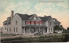 1909 MARINETTE WI M. and M. Hospital picture