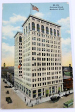 Antique Photo-Lithograph Postcard 1911 The Old National Bank Spokane, Washington picture