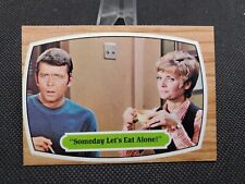 Brady Bunch Vintage 1969 1971 Topps Card #54 Someday Let's Eat Alone Mike Carol picture