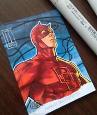 Marvel Masterpiece Sketch Card 2020 - Daredevil - by Carlos Eduardo Cunha picture