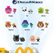 Mcdonalds x DreamWorks 2022 Happy Meal Toy Set of 8 with  picture
