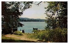 postcard Camp Notre Dame Lake Spofford New Hampshire A1790 picture