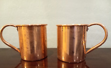 2 Vintage Paykoc Copper Cups Made In Turkey / 4