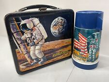VINTAGE THE ASTRONAUTS LUNCHBOX AND THERMOS picture