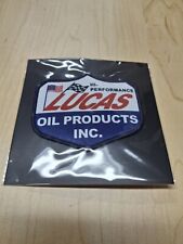 Lucas Oil Products Promotional Patch Hi-Performance New, Sealed American Flag picture