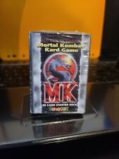 1992 MORTAL KOMBAT KARD GAME 60-CARD Starter Deck RED BORDER FACTORY SEALED  picture