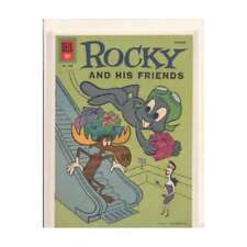 Rocky and His Friends #4 in Very Fine minus condition. Dell comics [e% picture