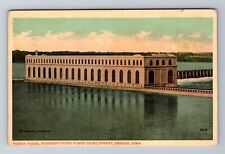 Keokuk IA-Iowa, Power House, River Power Power Development, Vintage Postcard picture