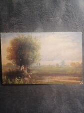 Postcard  Unposted Unused 'Twilight' Countryside View With Windmill And Trees picture