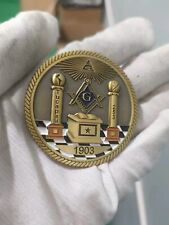 masonic challenge Mill store Coin 2inches New  picture