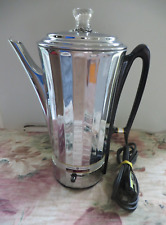 Vintage ART DECO General Electric Coffee Percolator 10 Cup Model G4P50 - CLEAN picture