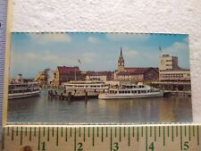 Postcard Friedrichshafen Hafenbahnof Germany picture