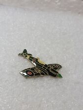 British MILITARY Allied AIRCRAFT Lapel Pin SUPERMARINE SpitFire Royal Air Force picture