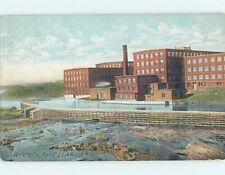 Pre-1907 FACTORY BUILDING Waterville Maine ME : A3705 picture