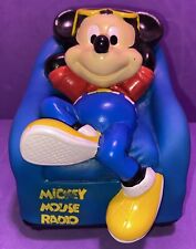 VTG 1988 Disney Mickey Mouse Radio Shack AM Portable Radio 12-910 Tested Works  picture