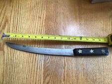 Rare Vintage 1930s Foster Bros Gold Star 11” Butcher Knife picture