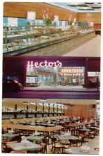 HECTOR'S SELF-SERVICE RESTAURANT VINTAGE NEW YORK CITY NY POSTCARD 062021 Q picture