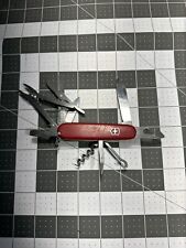 Vintage Victorinox Deluxe Climber Retired Swiss Army Knife With Mechanic Pilers picture