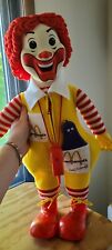 Vintage 1978 Ronald McDonald Whistle Blowing Doll Near Mint picture