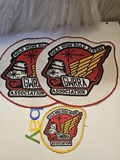 VINTAGE HONDA GOLDWING JACKET PATCHES LARGE GWRRA SET 2 LARGE 1 SMALL SEW ON picture