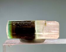 9 Carat Pink and Green Cap Tourmaline crystal  from Afghanistan picture