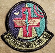 57th AEROMED EVAC SQUADRON US AIR FORCE PATCH Vintage USAF ORIGINAL MILITARY sub picture