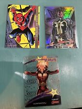Fleer Ultra Avengers 2022  Power Supreme Dormammu, Spider Man, Red Skull Stars picture